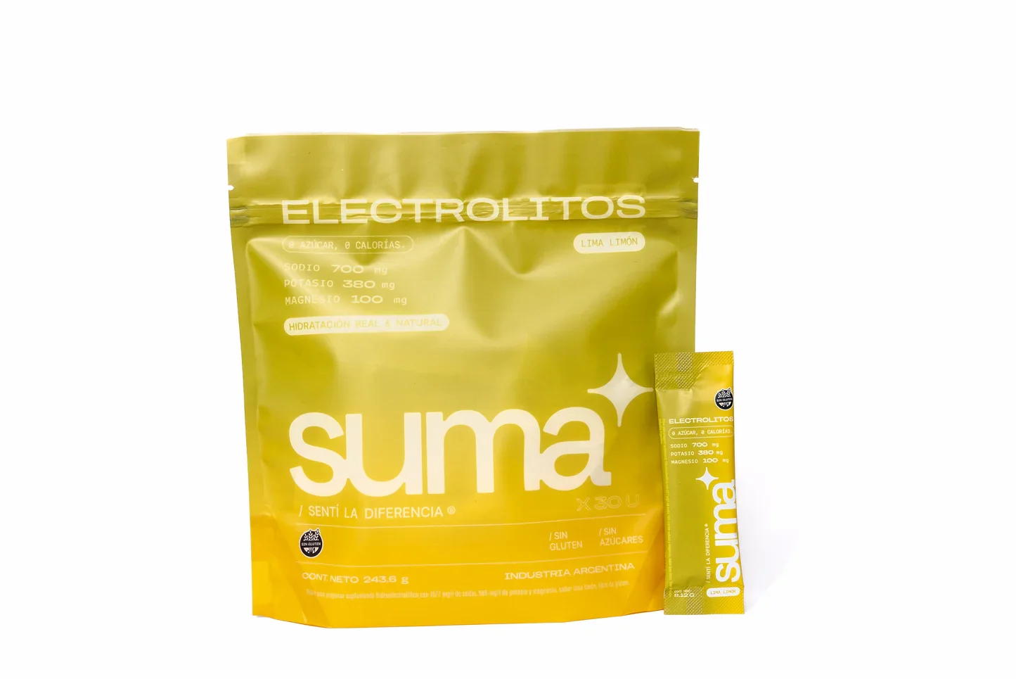 Lima Limón Electrolitos 15u - Suma – Hidratación