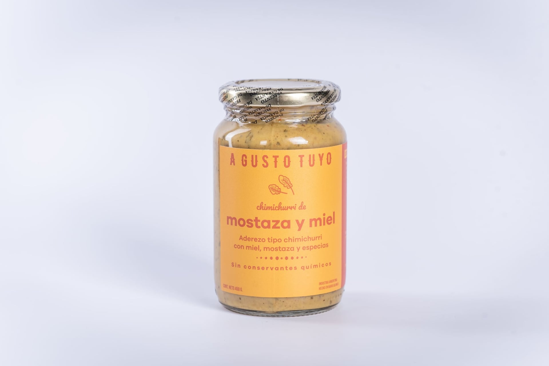 Aderezo a Base de Chimichurri sabor Miel y Mostaza x 450 grs – A gusto tuyo