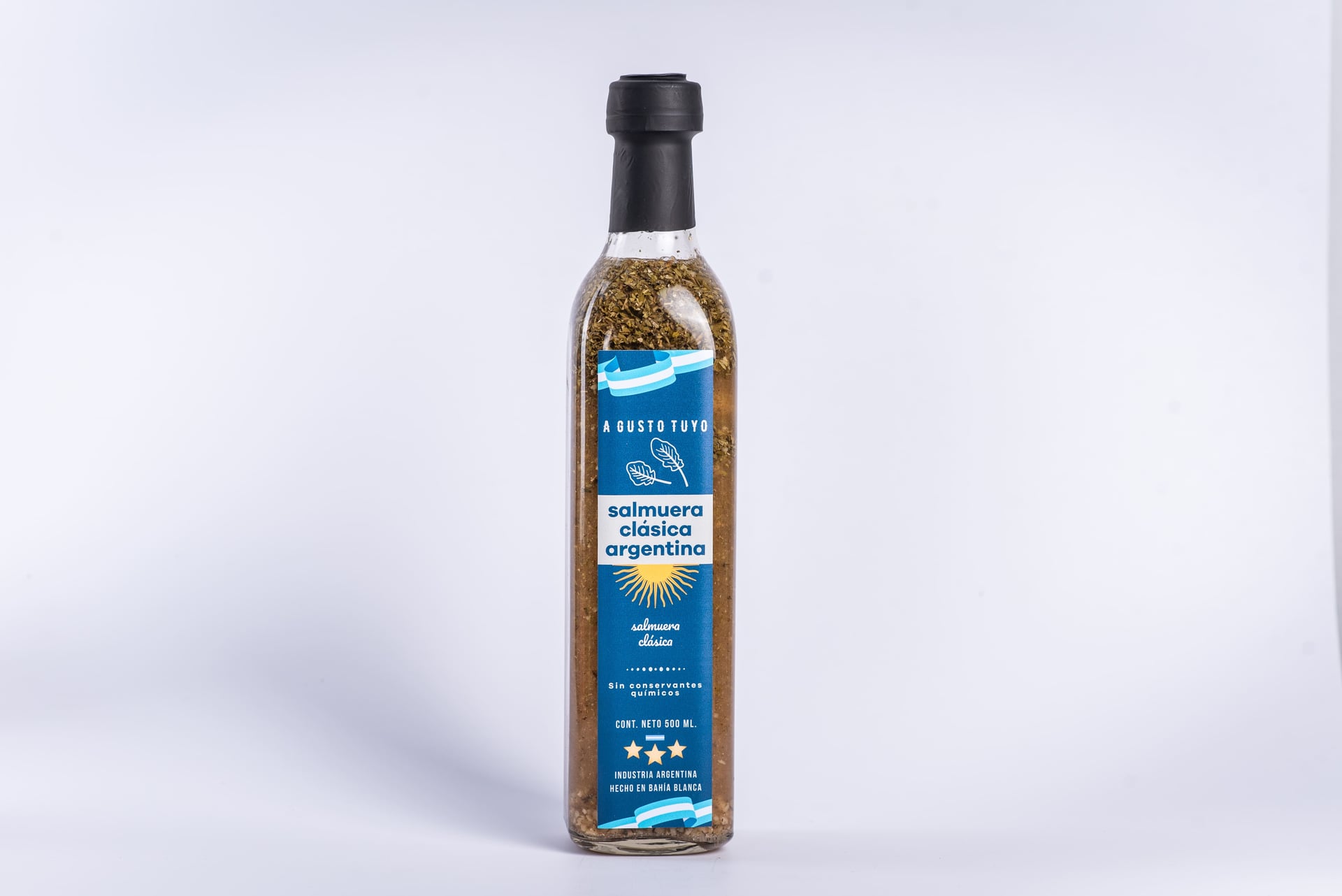Salmuera Artesanal Clásica Argentina x 500 ml – A gusto tuyo