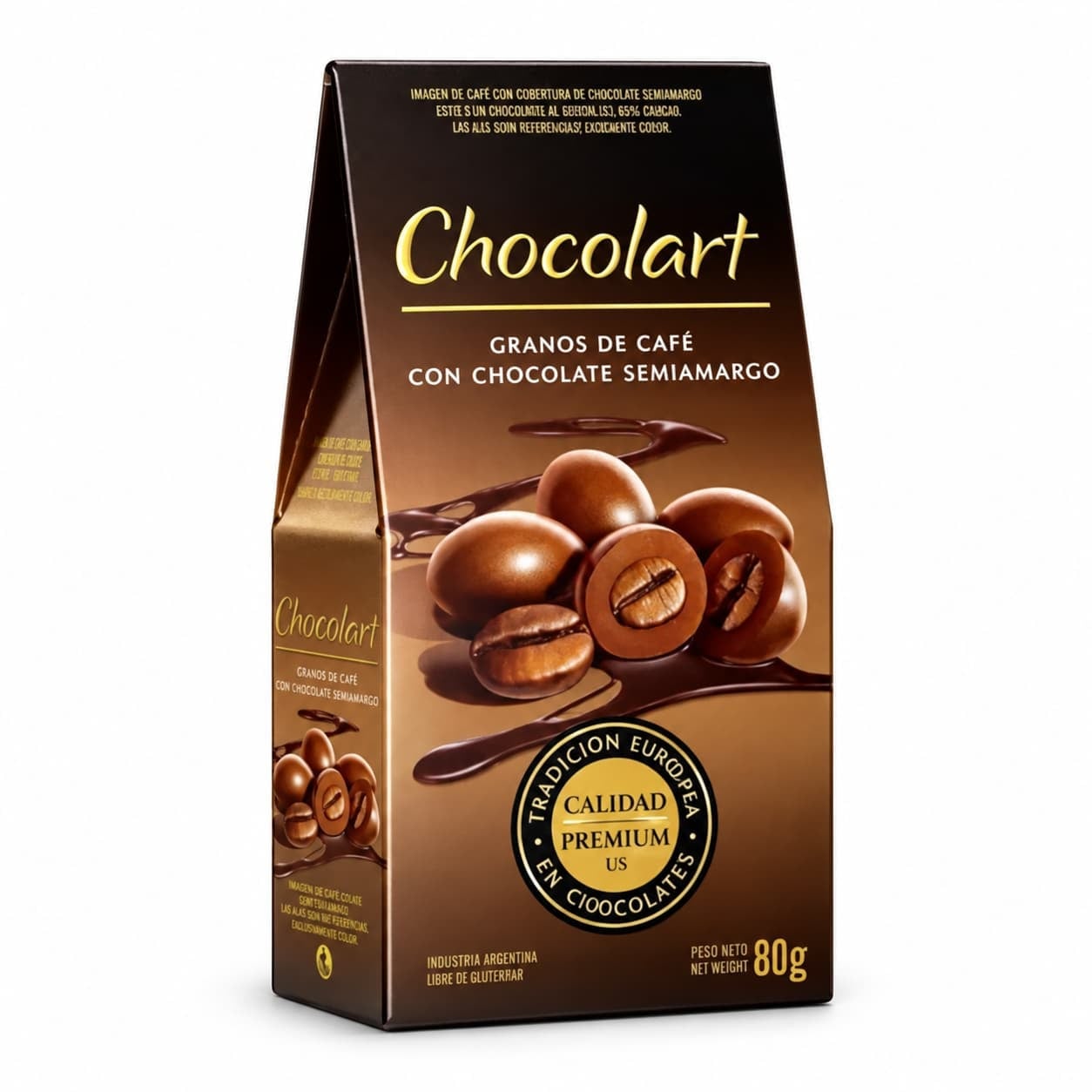 Granos de café con chocolate semiamargo - CHOCOLART – Confituras