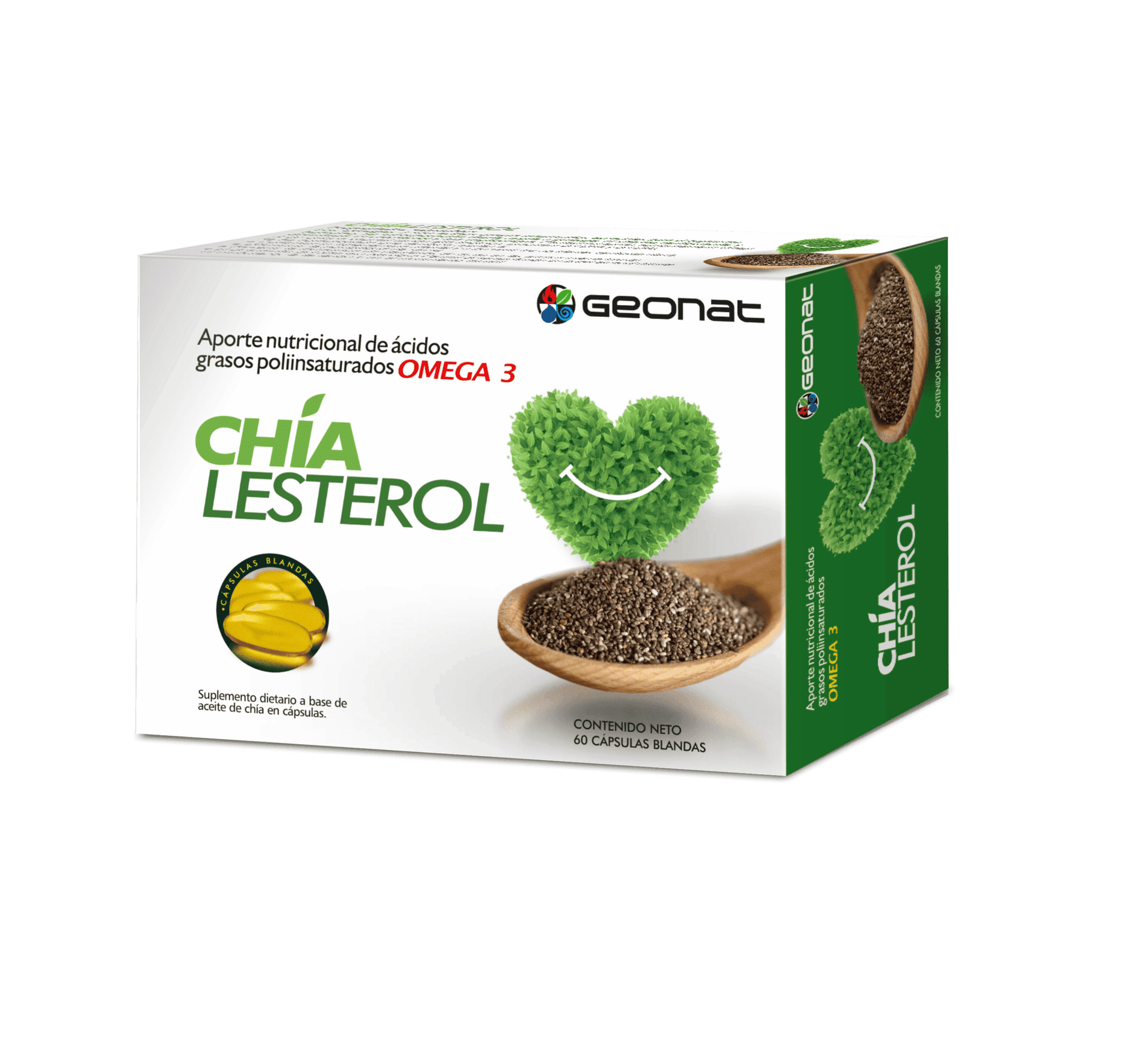Chialesterol (60 caps) – Geonat suplementos