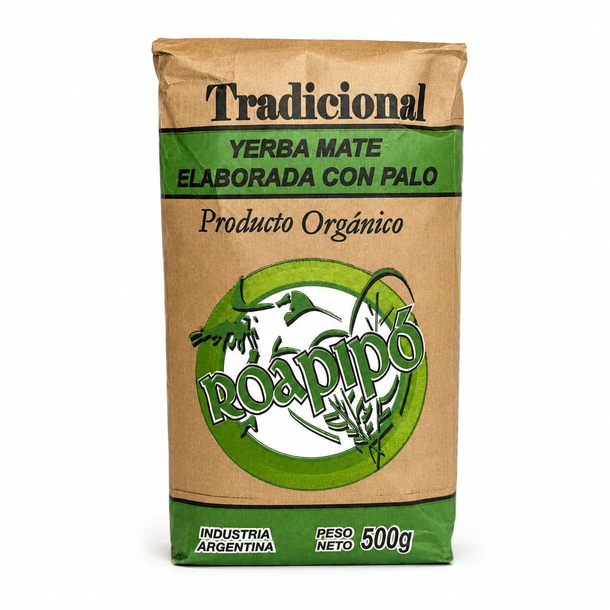 Yerba Orgánica Tradicional Roapipo x 500 grs – Yerbas