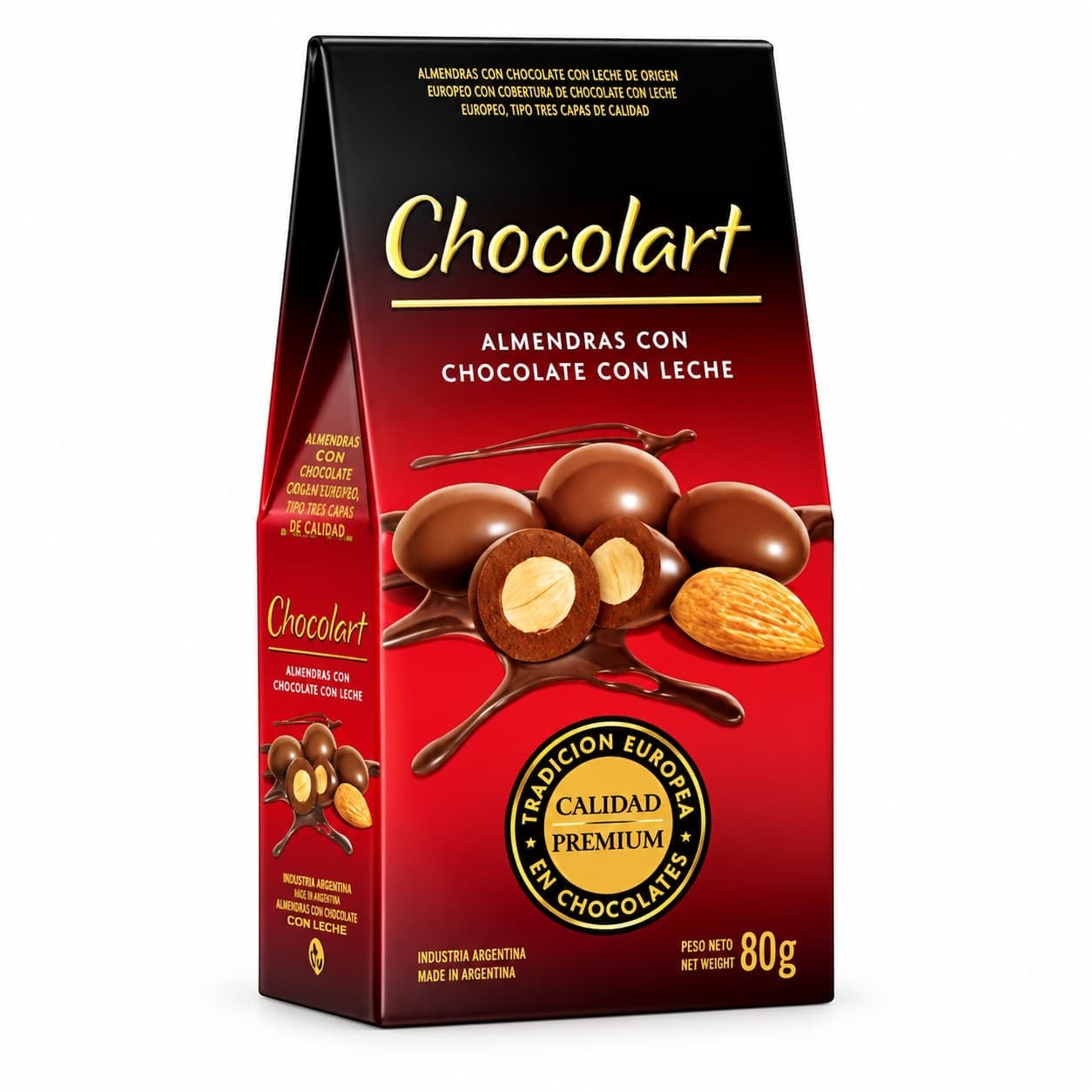 Almendras con chocolate - CHOCOLART – Confituras