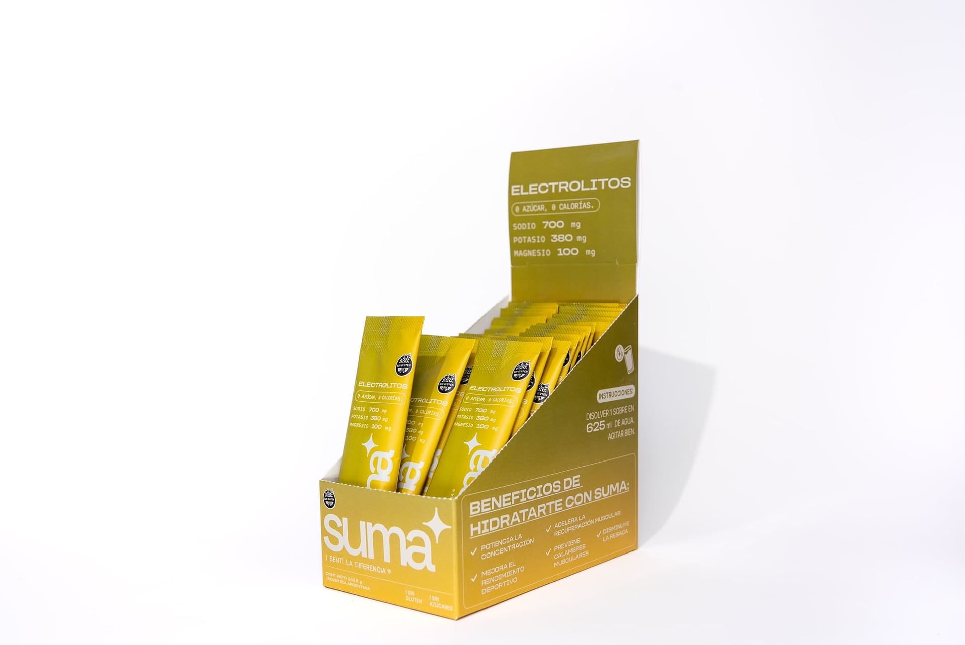 Caja Exhibidora Lima Limón 30u - Suma – Hidratación