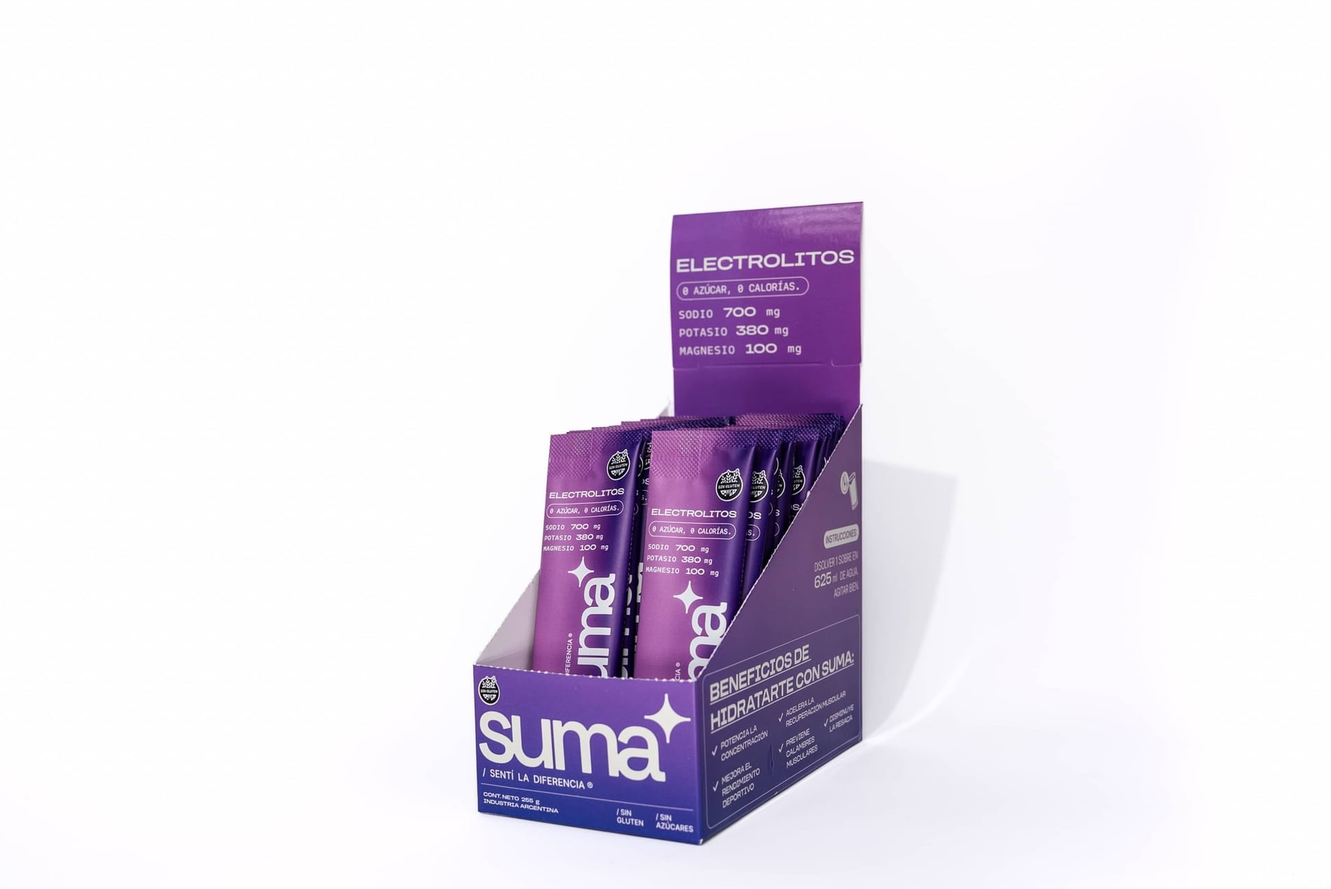 Caja Exhibidora Frutos Rojos 30u - Suma – Hidratación