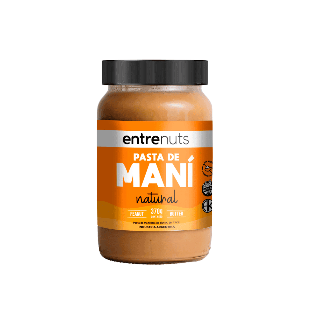 Pasta de Mani Entrenuts 370 grs – Entrenuts