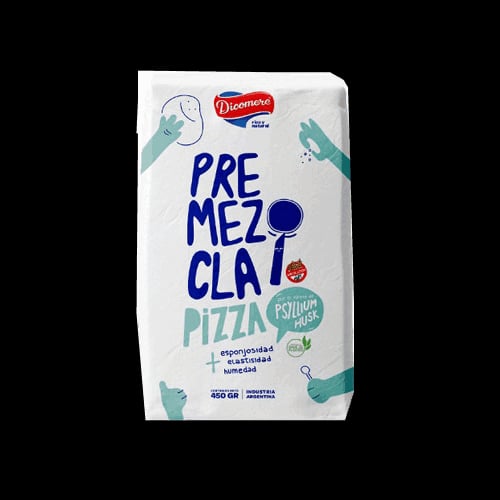 Premezcla Pizza con Psyllium Dicomere x 450 grs – Dicomere