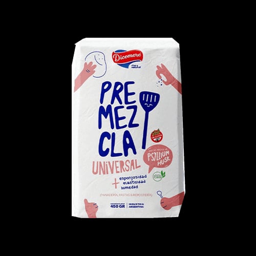 Premezcla Universal con Psyllium Dicomere x 450 grs – Dicomere