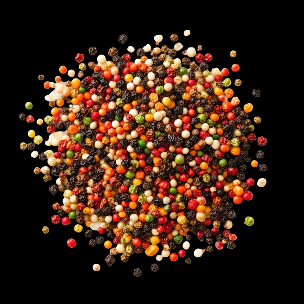 Pimienta en Grano Surtida – Condimentos