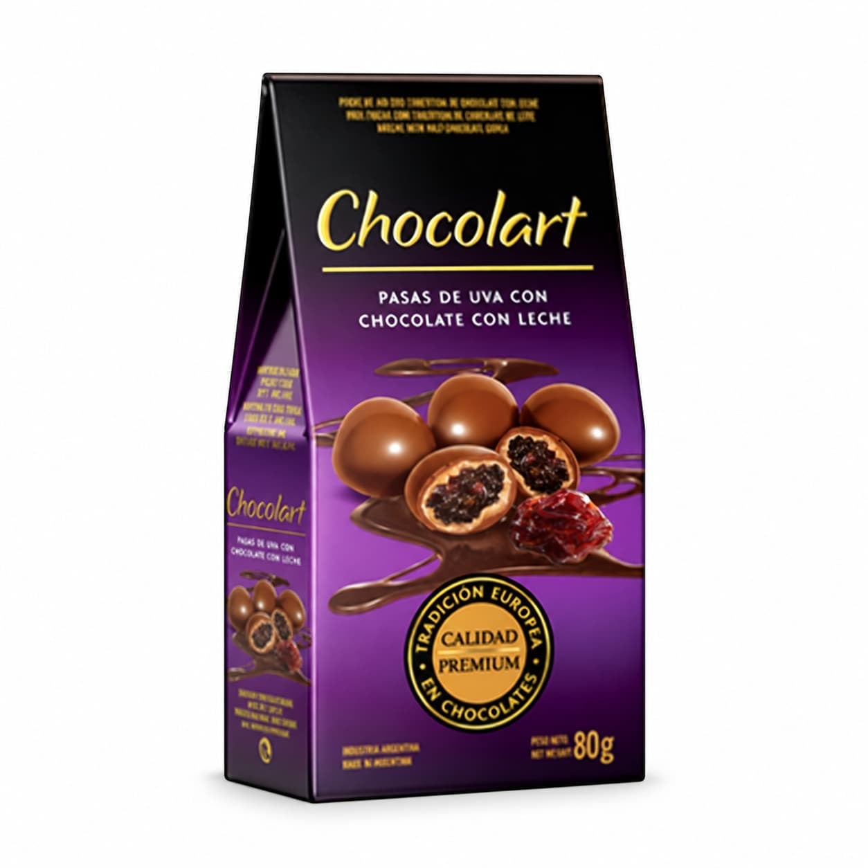 Pasas de uva con chocolate - CHOCOLART – Confituras