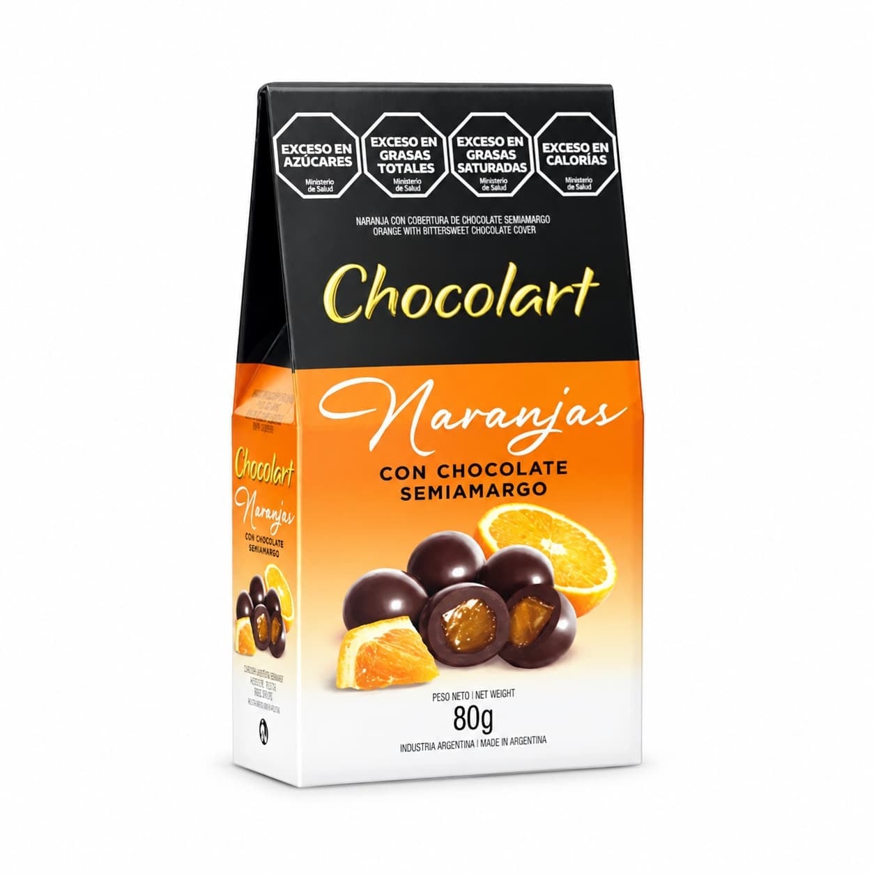 Naranjas con chocolate semiamargo - CHOCOLART – Confituras