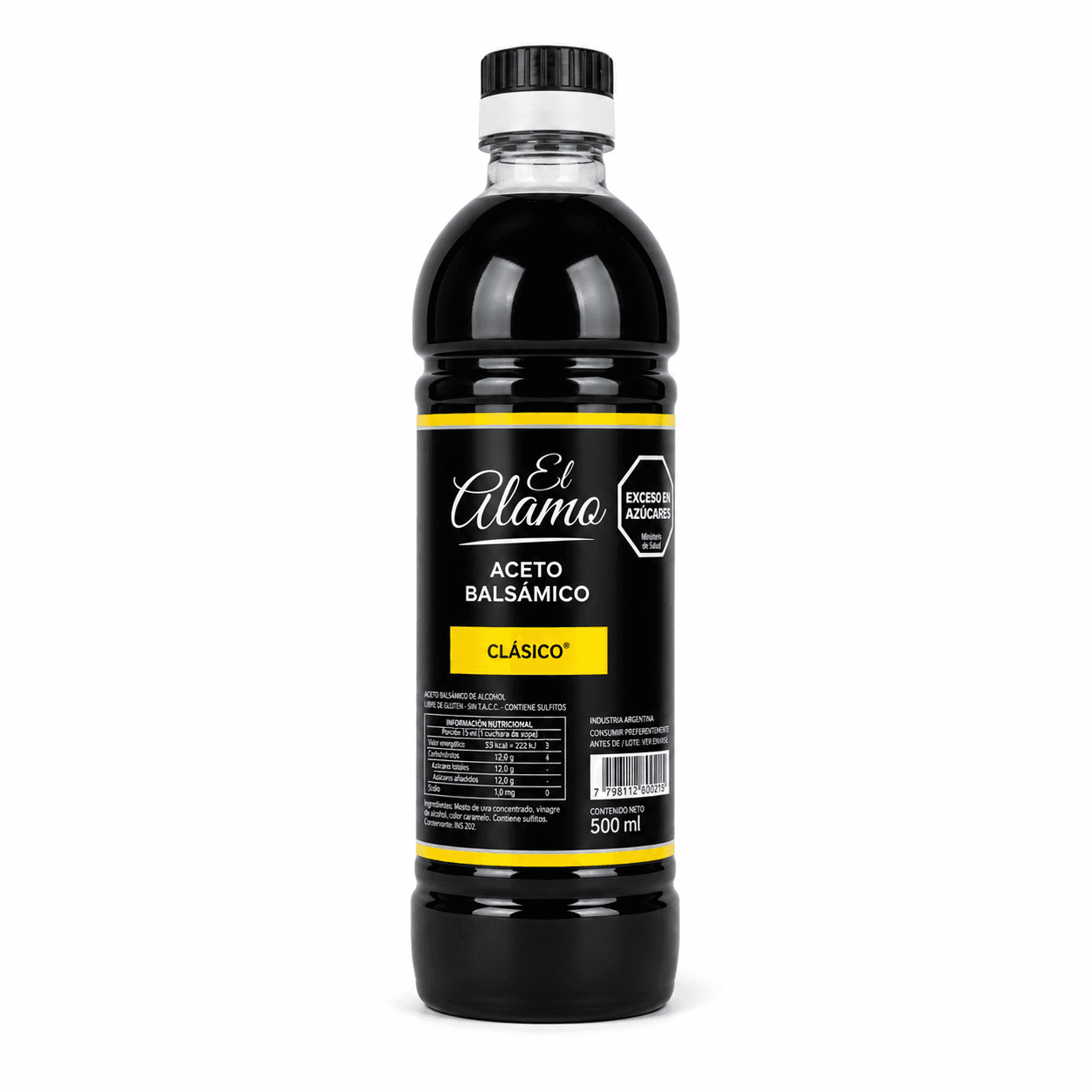Aceto Balsámico El Álamo x 500 ml - Producto natural ACEITES, VINAGRES Y OTROS - Precio $2.500,00 por unidad - Vida Saludable Villa Regina