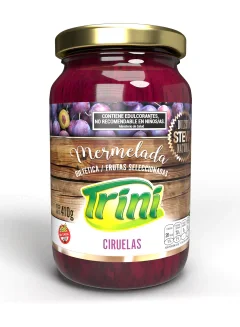 Mermelada de Ciruela con Stevia x 410 grs - TRINI – Dulces y mermeladas